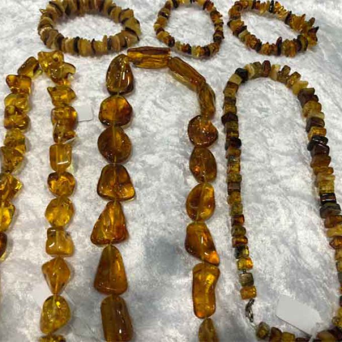 amber necklaces and bracelets
